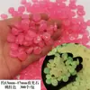 Cubos de Gelo Luminosos Ecológicos em Formato, Pedras Fluorescentes Coloridas, Areia para Fundo de Aquário, Acessórios de Decoração para Aquário Atacado