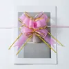 Fita de Flor Puxada à Mão Decoração de Quarto de Casamento Escada de Casamento Sala de Estar Embalagem de Flor para Presente Caixa de Presente Laço de Gaze de Neve