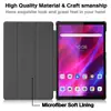 Adecuado para Lenovo Pad pequeño nuevo funda protectora Tab P11 TB-J606F funda protectora plana funda plegable triple anti-caídas