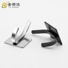 Gancho cuadrado para ropa de acero inoxidable 304 Jin Rongda sin perforación gancho individual en forma de U gancho para toalla cocina Amazon transfronterizo