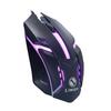 Mouse para jogos com fio Li magnésio S1, luz de respiração colorida com retroiluminação, luminoso para computador laptop desktop, mouse USB para jogos