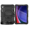 Capa Protetora para Tablet Samsung Tab S10 Lite com Alça de Mão S9Fe Silicone+PC Suporte Anti-Queda Capa para Tablet