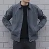 Ropa de Abrigo Ligera 2025 Primavera y Otoño Nuevo Estilo Casual Elegante Transfronterizo Versátil Top Solapa Chaqueta para Hombre