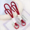 Novo Cordão Colorido Simples Tecido à Mão para Celular Chaveiro Cordão Combinação de Cores Corda para Celular Corda para Copo d'Água Atacado