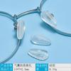 Gafas Almohadillas Nasales de Silicona Airbag Tornillo de Núcleo Duro Tipo Aire Accesorios para Gafas de Aire Almohadillas Nasales con Cojín de Aire Antideslizantes Almohadillas Nasales de Silicona