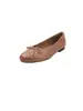 Zapatos planos de piel de oveja para mujer, nuevo estilo 2026, bailarinas de punta fina con lazo, cuero genuino, diseño retro, adecuados para ir al trabajo, y con un sutil lavado de color