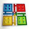 Producto de Venta Caliente Transfronterizo Tablero de Ludo de Goma de 24 cm