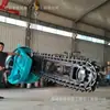 Máquina de Escavação de Valas em Rocha Transfronteiriça, Escavadeira de Valas, Máquina de Ranhurar, Escavadeira Hidráulica, Máquina de Escavação de Valas para Tubulações em Rocha