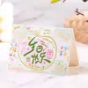 Série Feliz Aniversário Cartão de Cumprimentos Tridimensional Floricultura Panificação Literário Desenho Animado Grafite Bênçãos Cartão de Aniversário Escrito à Mão