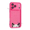 Comercio Exterior Más Vendido Divertido Estampado de Lunares Peek-A-Boo Funda para Teléfono Iphone17 Funda de Silicona de Cobertura Total Apple 18Pm Funda Protectora