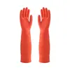 Guantes de Plástico de Goma Impermeables con Patrón Imprimible para Lavar Platos, Limpieza del Hogar, para Mujer