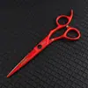 Tijeras de Peluquería Personalizadas de Moda, Tijeras para Cortar el Cabello, Tijeras Planas, Tijeras para Flequillo, Pintadas de Negro y Dorado, 6.0 pulgadas