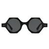 Gafas de Sol Poligonales Hip Hop de Nicho 2024 Gafas de Sol Simples Europeas y Americanas para Fiesta Unisex