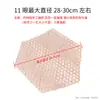 Red Pequeña de Bambú Tejida a Mano Hexagonal Esterilla de Bambú Esterilla para Cocer al Vapor Suministros de Hotel Sartén Antiadherente Tabla de Bambú