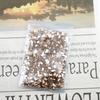 Broca de uñas Fantasma de la Ópera dorada al por mayor con forma de vidrio champán fondo plano broca red de amor broca gota de agua decoraciones de uñas