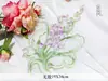 Encaje Glicina Iris Accesorios Bordado Pesado Bordado Manga Cuello Dinastía Han Borde de Cortina de Organza DIY