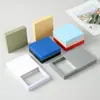Caja Colgante de Película Pe Transparente Caja para Pendientes Caja para Joyería Cultural Caja de Almacenamiento para Anillos Antioxidación Empaque para Joyería