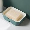 Caja de Almacenamiento de Baño de Plástico Caja de Jabón PP Caja de Jabón Sonriente Caja de Jabón