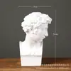 Estátua de Vênus David estilo grego europeu mais vendida escultura de arte de resina grande modelo de gesso