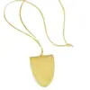 Dopamina Magnético Cuero Colgante Cuello Gafas Clip Collar Cadena Larga Colgante Cadena Suéter