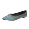 Sapatos de Trabalho Pretos Foscos para Mulheres no Outono, Estilo Versátil Pequeno Fragrante, Bico Fino, Confortáveis Profissionais Boca Rasa, Sapatos de Trabalho de Salto Baixo