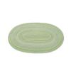 Porta-copo Isolado de Gaze de Algodão Tecida Macia Oval Estilo Europeu para Hotel Restaurante Ocidental Simples Fácil de Limpar Jogo Americano Jogo Americano Artesanal Jogo Americano Resistente ao Calor