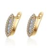 Estilo Coreano Venda Quente Milho com Marquise Cheio de Zircônia Brincos de Argola Elegantes Brincos Femininos Moda Tendência Estilo Brincos Atacadista