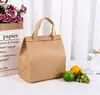 Bolsas Desechables de Tela No Tejida, Bolsas Tote Plegables, Bolsas Aisladas de Papel de Aluminio para Llevar Té de Leche Hechas a Medida, Bolsas de Empaque para Llevar