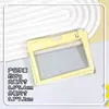 Porta-cartões transparente horizontal da moda para estudantes, cordão para crachá escolar, capa protetora para crachá, porta-cartão IC de comércio exterior no atacado