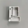 Acessórios para Portas de Aço Cristal para Armários de Cozinha de 8 Peças Conectores Cantoneiras Plástico Durável Painel de Porta de Cozinha Acessórios