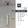 Nueva Lámpara Colgante de Mesita de Noche de Moda, Lámpara de Pared para Dormitorio, Luminaria Colgante Creativa y Única para Pared de Fondo de TV en Sala de Estar