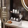 Novo Carrinho de Chão Porta-objetos Doméstico Multifuncional Porta-armazenamento de Mesa Cozinha Banheiro Rack Transparente