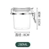 Directo de fábrica latas selladas para alimentos granos de café multi-grano nueces té bocadillos empaque transparente latas de almacenamiento latas de almacenamiento