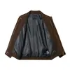Ropa para Hombre Northbound 2026 Otoño Nueva Vintage Color Sólido Chaqueta de Trabajo para Hombre Tendencia Suelta Abrigo para Pareja