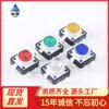 12X12X7.3MM con interruptor táctil ligero microinterruptor de tecla interruptor de llave micro switch pin vertical 12*12 LED con luz