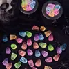 Creativo luminoso transfronterizo fantasma partículas lindas decoración DIY accesorios colgantes mini micro paisajismo pequeños adornos de Halloween