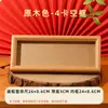 Mini Brocado Song Cartão Rígido Moldura para Foto de Caligrafia Display de Mesa Papel Xuan em Branco Moldura para Foto DIY Escrita à Mão Presente Cultural e Criativo de Caligrafia Venda por Atacado