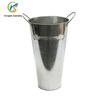 Vasos e Baldes de Ferro Galvanizado Transfronteiriços, Baldes de Flores de Ferro Estilo Pastoral, Decoração para Casa, Baldes de Flores de Ferro Metálico