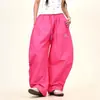 Pantalones Casuales Unisex de Verano 2025 Dopamina Ligeros de Secado Rápido Estilo Retro Casual con Diseño de Letras Americanas