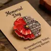 Broche de Aleación Nuevo Creativo Transfronterizo Flor Conmemorativa Batalla Insignia Interactiva Pin Accesorios Estilo Metal Europeo y Americano