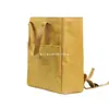 Mochila de Papel Dupont Rpet Papel Kraft Bolsa para Computadora Regalo Corporativo Mochila de Viaje Fábrica Personalizada