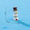 Figuritas en miniatura de dibujos animados de Papá Noel y muñeco de nieve, perfectas para decoraciones y accesorios de bricolaje, ideales para crear encantadores paisajes en miniatura