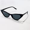 Nuevas gafas de sol estilo coreano Jennie Vintage, gafas de sol triangulares de ojo de gato para mujeres, celebridades de Internet, personalidad de moda de moda.