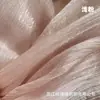 Tecido Colorido Amassado Flash Estilo Chanel Ogensahan Roupa Camisa de Manga Grande Decoração de Casamento Tecido lolita