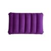 Almohada Inflable Cuadrada para Siesta de PVC Flocado Transfronterizo Almohada Inflable para Viaje Oficina de Negocios LOG0 Imprimible