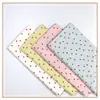 Tecido Estampado de Corações para Roupas Femininas, Tecido Crepe com Textura de Corações Pequenos Estilo Primavera-Verão, Tecido para Vestidos Femininos e Vestidos Slip