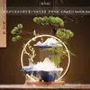 Humidificador de água da sorte criativo decoração de veado da fortuna água circulante corredor sala de estar escritório presente de inauguração de casa
