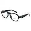 Óculos 2024 Sem Grau, Lentes Lisas, Estilo Retrô para Mulheres, Podem Ser Adaptados com Lentes de Grau para Miopia, Bloqueio de Luz Azul, Armação de Óculos em Tr90