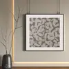 Pintura Decorativa Moderna Minimalista de Lujo Ligero para Sala de Estar, Arte de Nicho para Hoteles y Casas de Huéspedes, Arte de Pared para Salas de Muestra, Pintura para Colgar en Pasillo de Entrada