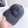 Gorra de Béisbol de Color Sólido con Bordado de Letras de Moda para Mujer Otoño Alta Calidad Temperamento Gorra de Pico Estilo Coreano Casual Sombrero para el Sol